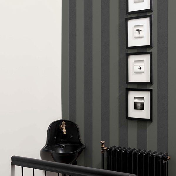 Galerie Wallpaper Product code: 200233R - Venise Wallpaper Collection - Black Colours -  