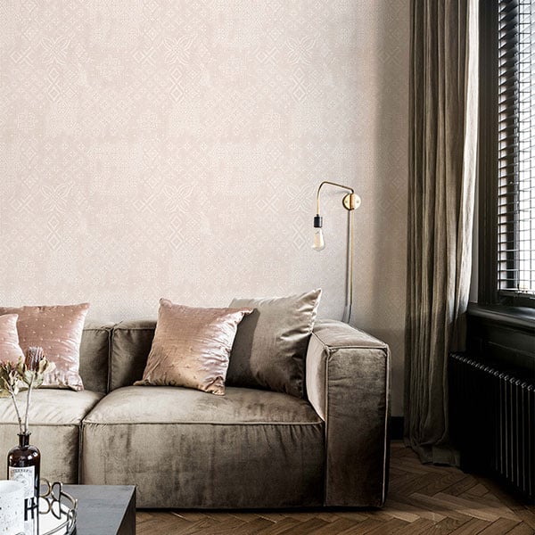 Galerie Wallpaper Product code: 200262R - Venise Wallpaper Collection - Warm Beige Colours -  