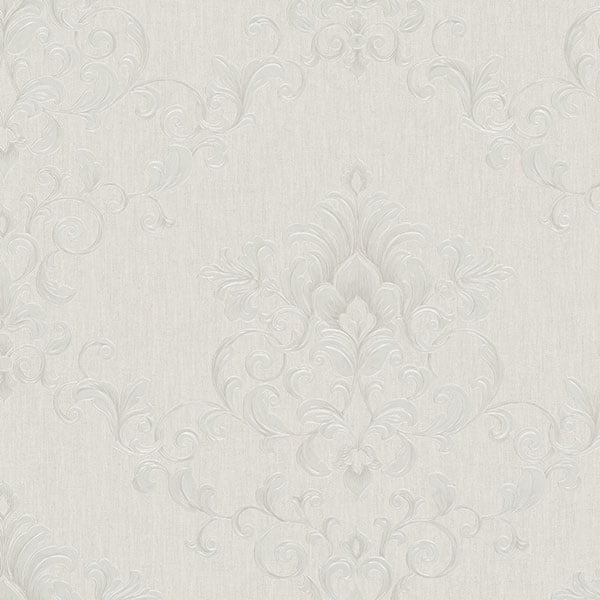 Galerie Wallpaper Product code: 58221C - Classique Wallpaper Collection - Silver Light Grey Pearl Colours -  