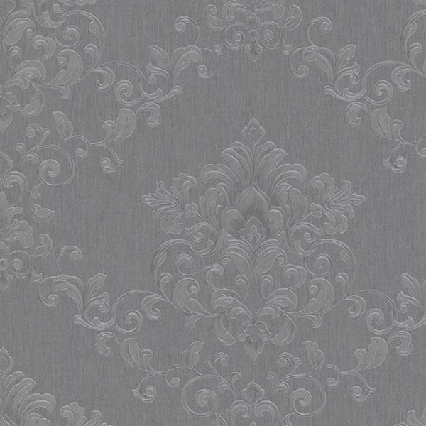 Galerie Wallpaper Product code: 58225C - Classique Wallpaper Collection - Silver Grey Colours -  