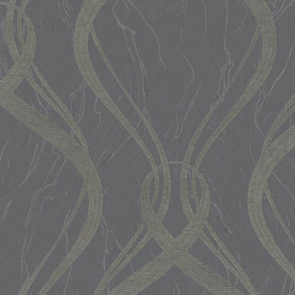 Galerie Wallpaper Product code: 58231 - Classique Wallpaper Collection - Black Gold Colours -  