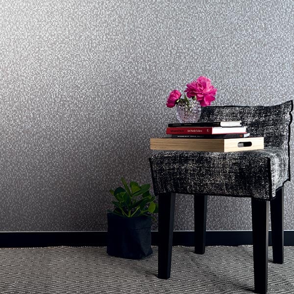 Galerie Wallpaper Product code: 59348R - Loft Wallpaper Collection - Black Grey Silver Colours -  
