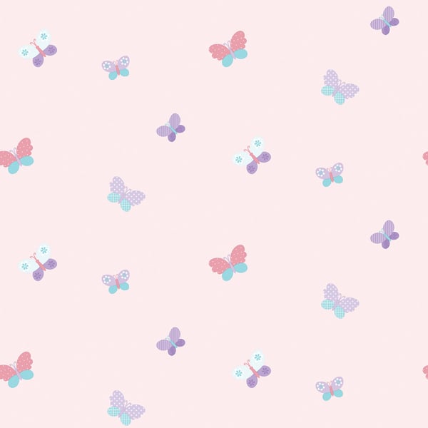 Galerie Wallpaper Product code: G56008 - Just 4 Kids Wallpaper Collection - Pink Blue Purple Colours -  