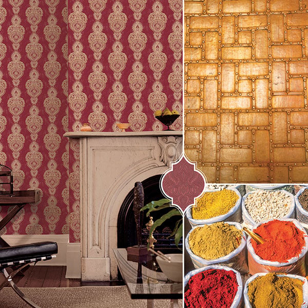 Galerie Wallpaper Product code: G67385R - Indo Chic Wallpaper Collection -   