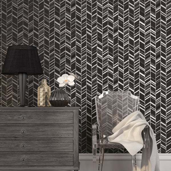 Galerie Wallpaper Product code: G67716_2 - Special FX 2 Wallpaper Collection - Black Grey Silver Colours -  
