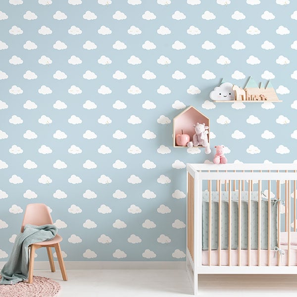 Galerie Wallpaper Product code: ND21114R - Little Explorers Wallpaper Collection - Blue White Colours -  