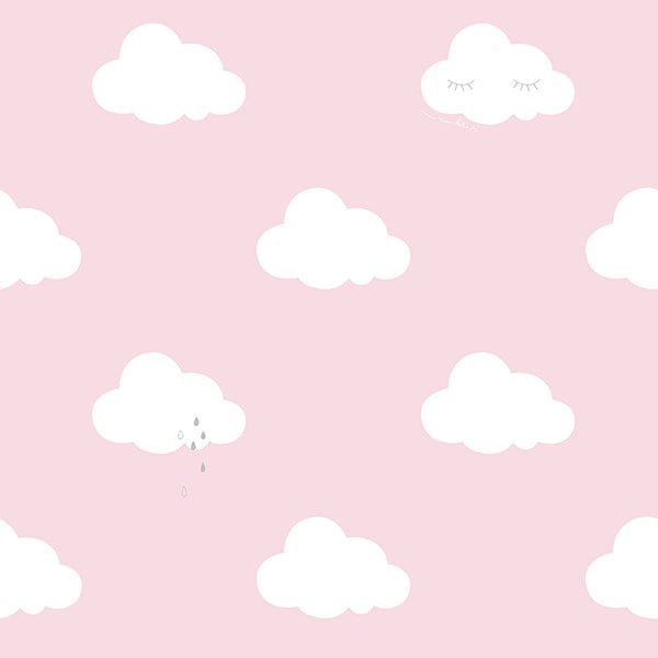 Galerie Wallpaper Product code: ND21115 - Little Explorers Wallpaper Collection - Pink White Colours -  