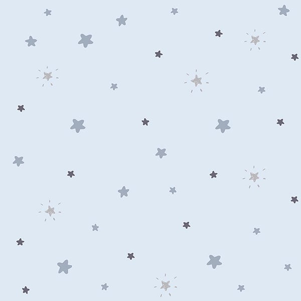 Galerie Wallpaper Product code: ND21144 - Little Explorers Wallpaper Collection - Blue Silver Colours -  