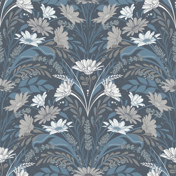 Galerie Wallpaper Product code: S24115 - Sommarang 2 Wallpaper Collection - Blue Colours -  