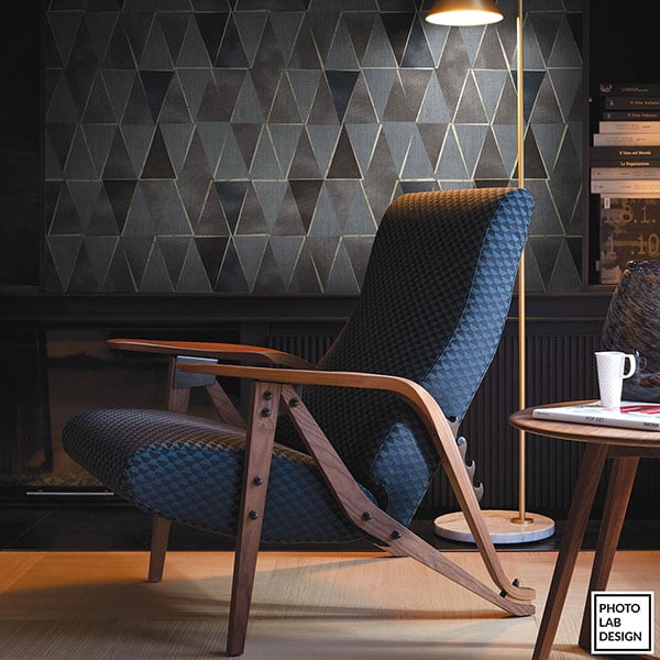 Galerie Wallpaper Product code: SE20532R - Essentials Wallpaper Collection - Blue Grey Black Colours -  
