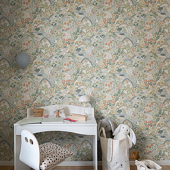 Galerie Wallcoverings Product Code 29029 - Resan Wallpaper Collection - Green Colours -  