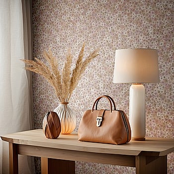 Galerie Wallcoverings Product Code 35842 - Fashion Icon Wallpaper Collection - Rose Beige Colours -  
