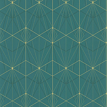 Galerie Wallcoverings Product Code 51192504 - Metropolitan Wallpaper Collection - Green Colours -  