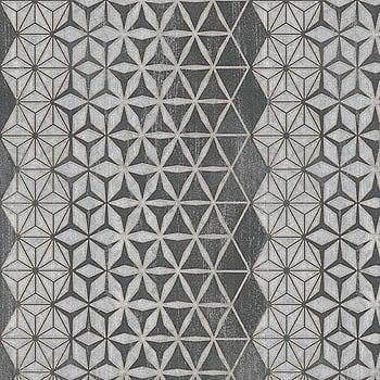 Galerie Wallcoverings Product Code 58110 - Geo Wallpaper Collection - Black Grey Silver Gold Colours -  