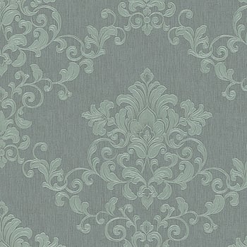 Galerie Wallcoverings Product Code 58223 - Classique Wallpaper Collection - Green Grey Colours -  