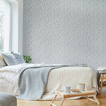 Galerie Wallcoverings Product Code 65305 - Salt Wallpaper Collection - Poppy Seed Colours -  