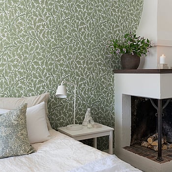 Galerie Wallcoverings Product Code 82028 - Hidden Treasures Wallpaper Collection - Green Colours -  
