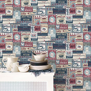 Galerie Wallcoverings Product Code G56171 - Memories 2 Wallpaper Collection - Blue Colours -  