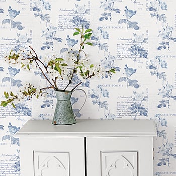 Galerie Wallcoverings Product Code G56287 - Anthologie Wallpaper Collection - Blue Colours -  