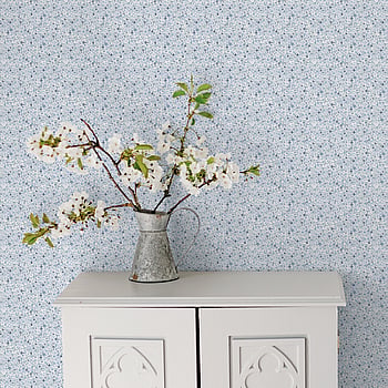 Galerie Wallcoverings Product Code G56668 - Small Prints Wallpaper Collection - Blue Grey White Colours -  