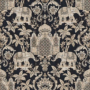 Galerie Wallcoverings Product Code G67363 - Indo Chic Wallpaper Collection -   