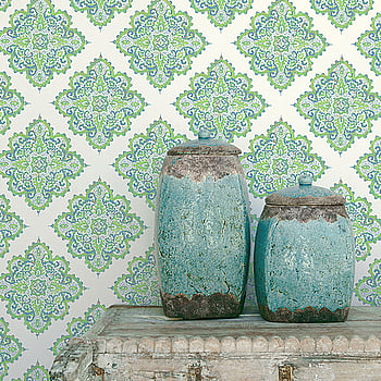 Galerie Wallcoverings Product Code G67366 - Indo Chic Wallpaper Collection -   