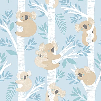 Galerie Wallcoverings Product Code G78386 - Tiny Tots 2 Wallpaper Collection - Light Blues Glitter Colours -  