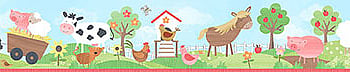 Galerie Wallcoverings Product Code G90116 - Tiny Tots Wallpaper Collection -   