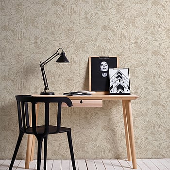 Galerie Wallcoverings Product Code HV41009 - Havana Wallpaper Collection - Beige Cream Metallic Colours -  