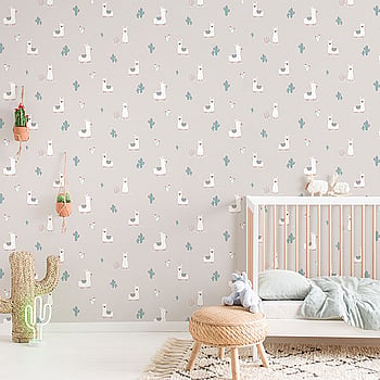 Galerie Wallcoverings Product Code ND21127 - Little Explorers Wallpaper Collection - Grey Red Blue Colours -  
